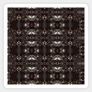 Black and White Random Patterns - WelshDesignsTP002 Sticker